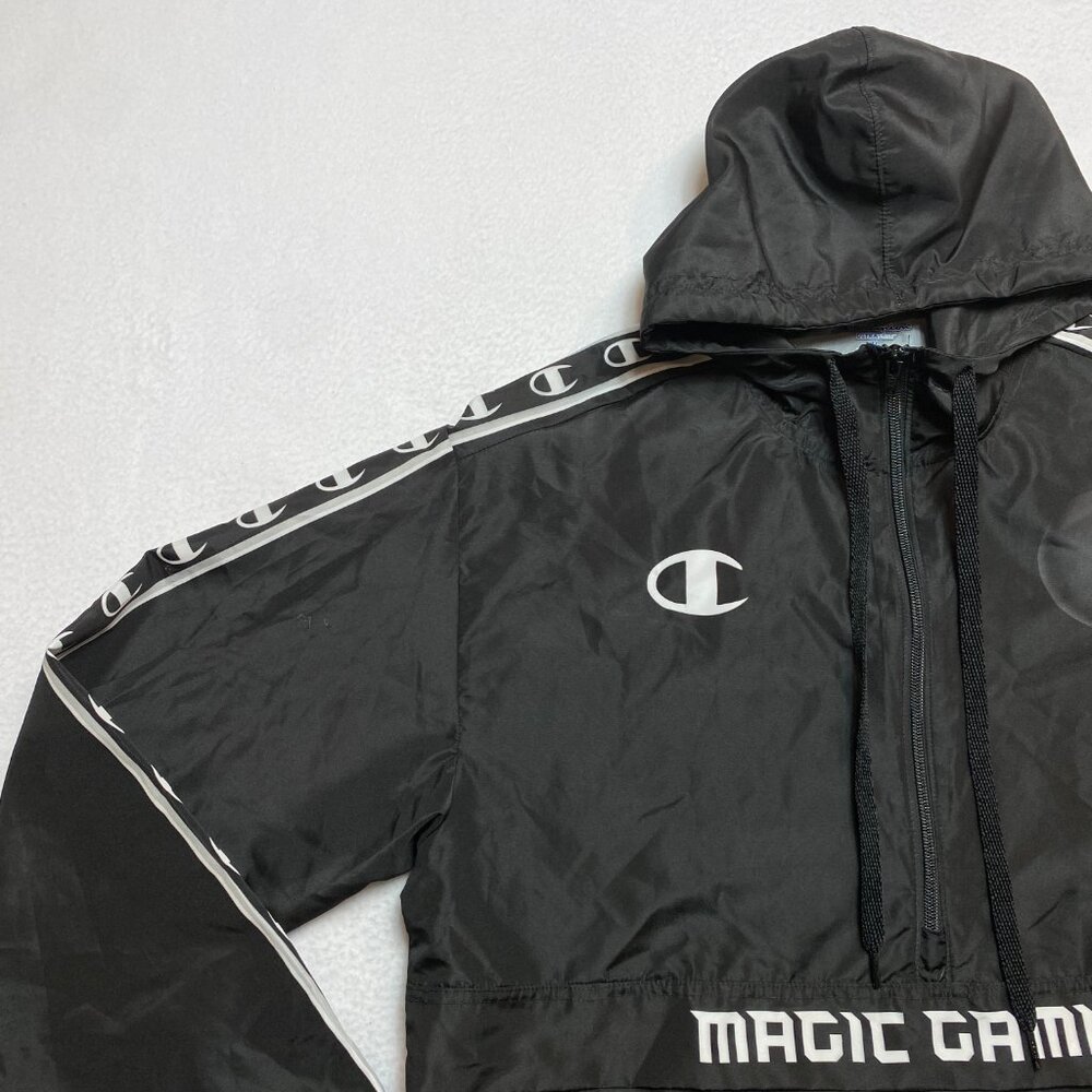 Champion Magic Gaming Rain Jacket Men's M Black Hooded Champion Pullover - Picture 5 of 12